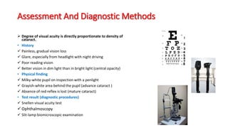 Opthalmic disorders | PPTX