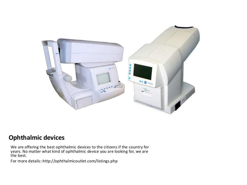 Ophthalmic equipment for sale