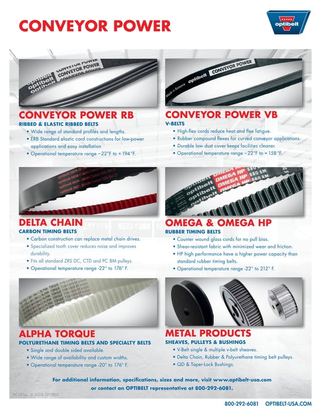 Optibelt Conveyor Power PDF