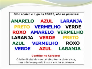 Óptica - O olho humano