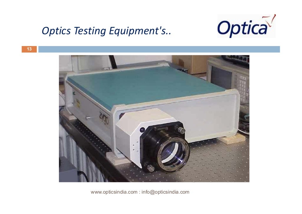 Optics & Allied Engg. Pvt. Ltd., Company Profile