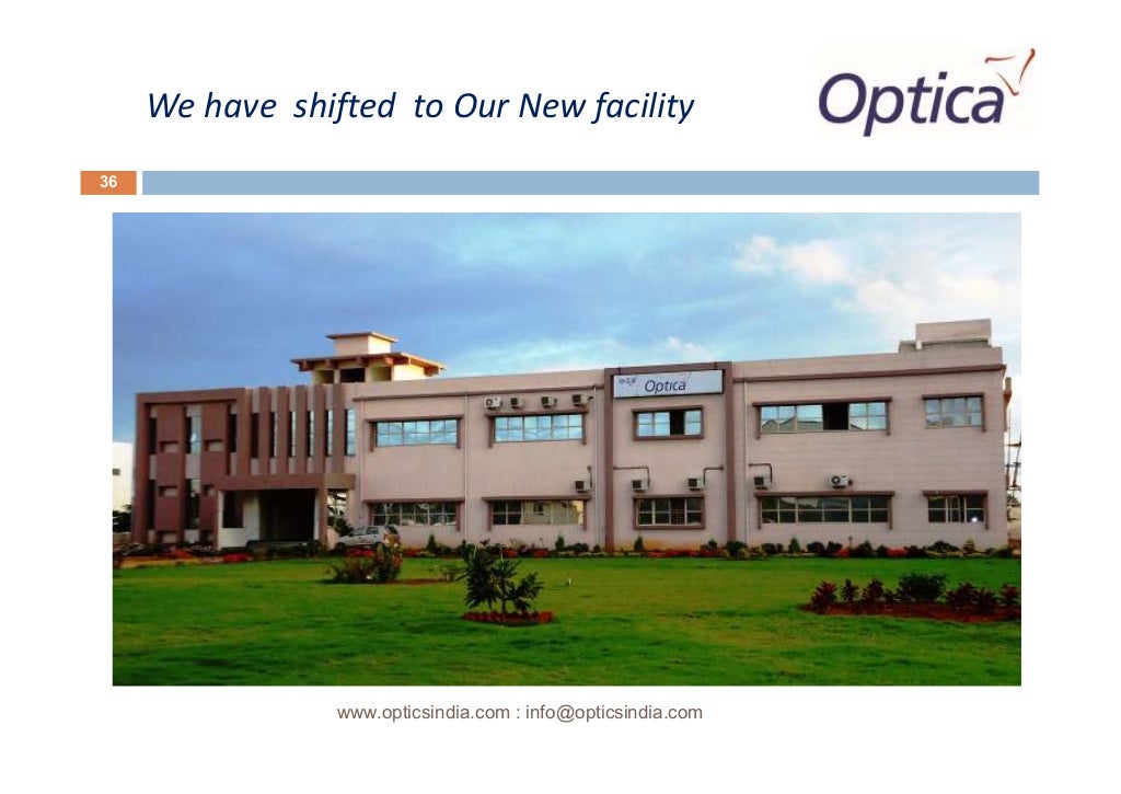 Optics & Allied Engg. Pvt. Ltd., Company Profile