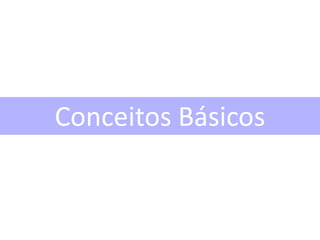 Conceitos Básicos
 