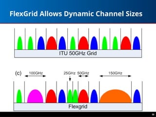 50
FlexGrid Allows Dynamic Channel Sizes
 