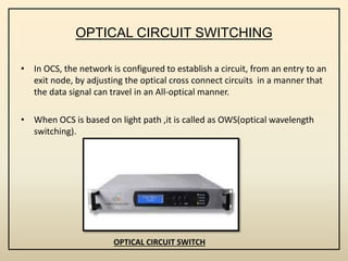 Optical switching | PPTX