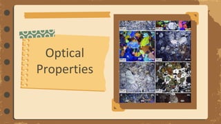 Optical and Physical Properties of Minerals | PDF