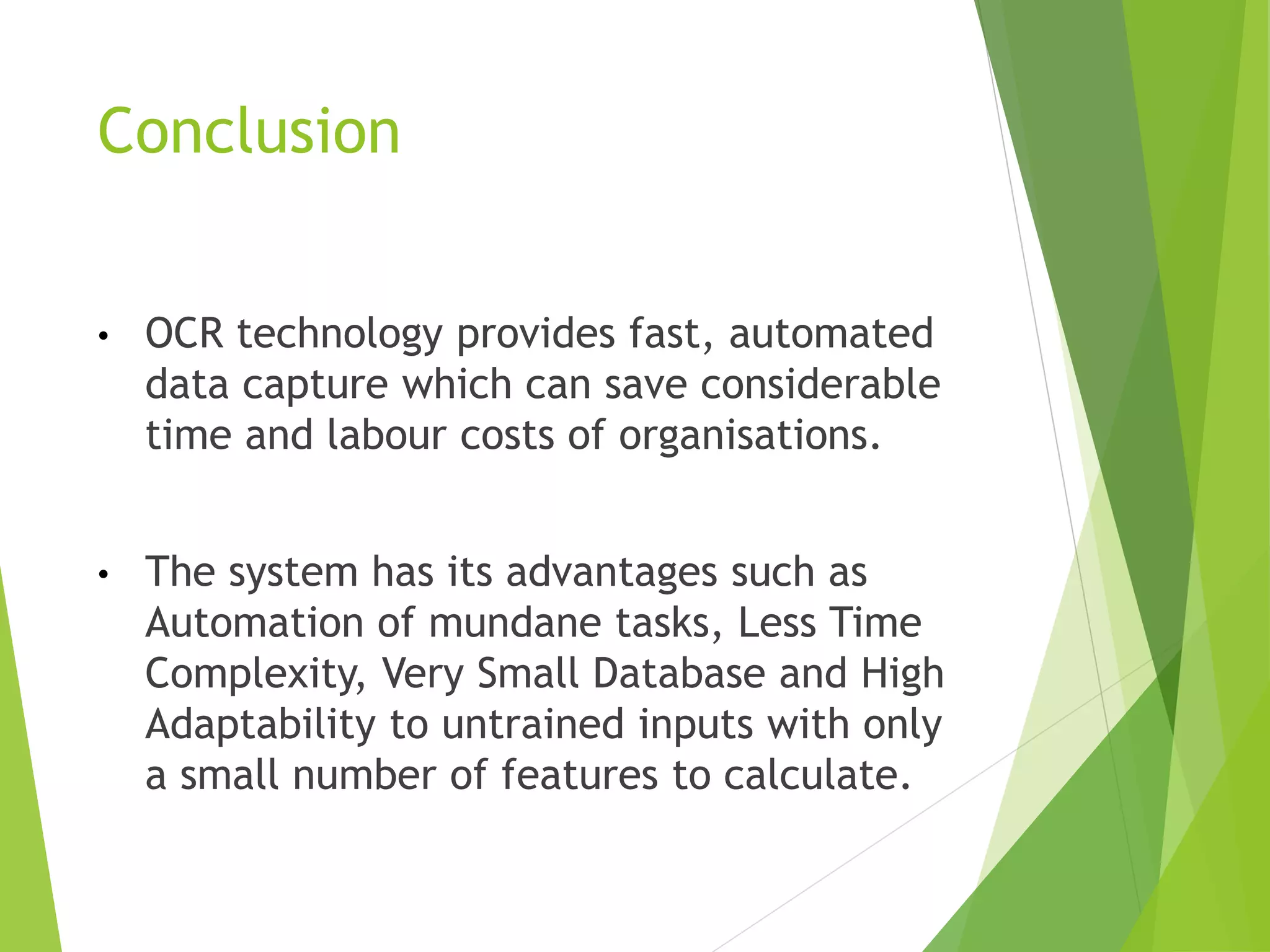 Optical Character Recognition( OCR ) | PPTX | Desktop Publishing ...