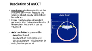 Optical coherence tomography)(OCT) | PPTX