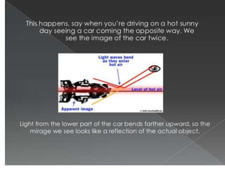 Optical effects of atmosphere