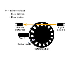 Optical encoder | PPTX