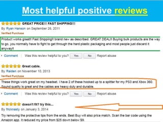 Most helpful positive reviews
 