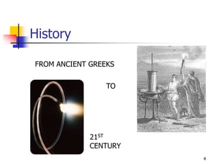 4
FROM ANCIENT GREEKS
TO
21ST
CENTURY
History
 