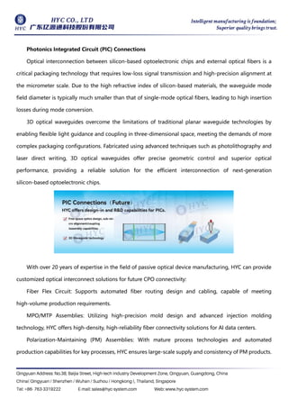 Optical Fiber Interconnection Solutions for Co-packaged Optics (CPO) | PDF