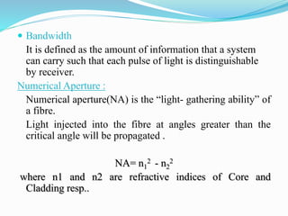Optical Bandwidth Formula OPTICAL_FIBRE_COMMUNICATION.pptx