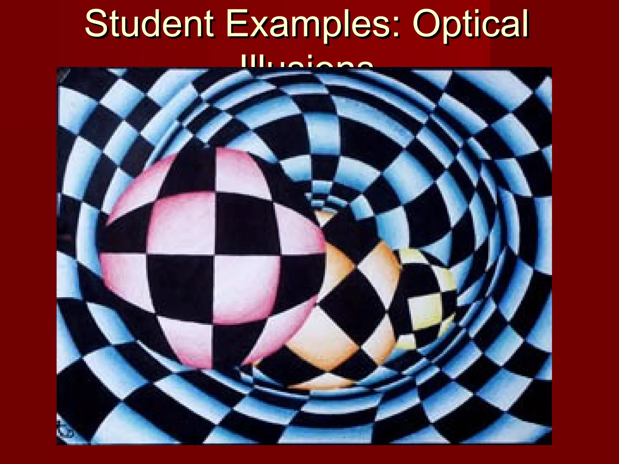 Optical illusion art | PPT, image size:2048x1536