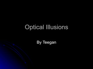 Optical Illusions

    By Teegan
 