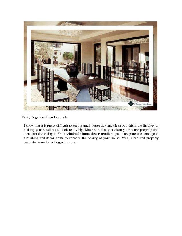 Wholesale Home Decor Optical Illusion To Make Home Feel Bigger