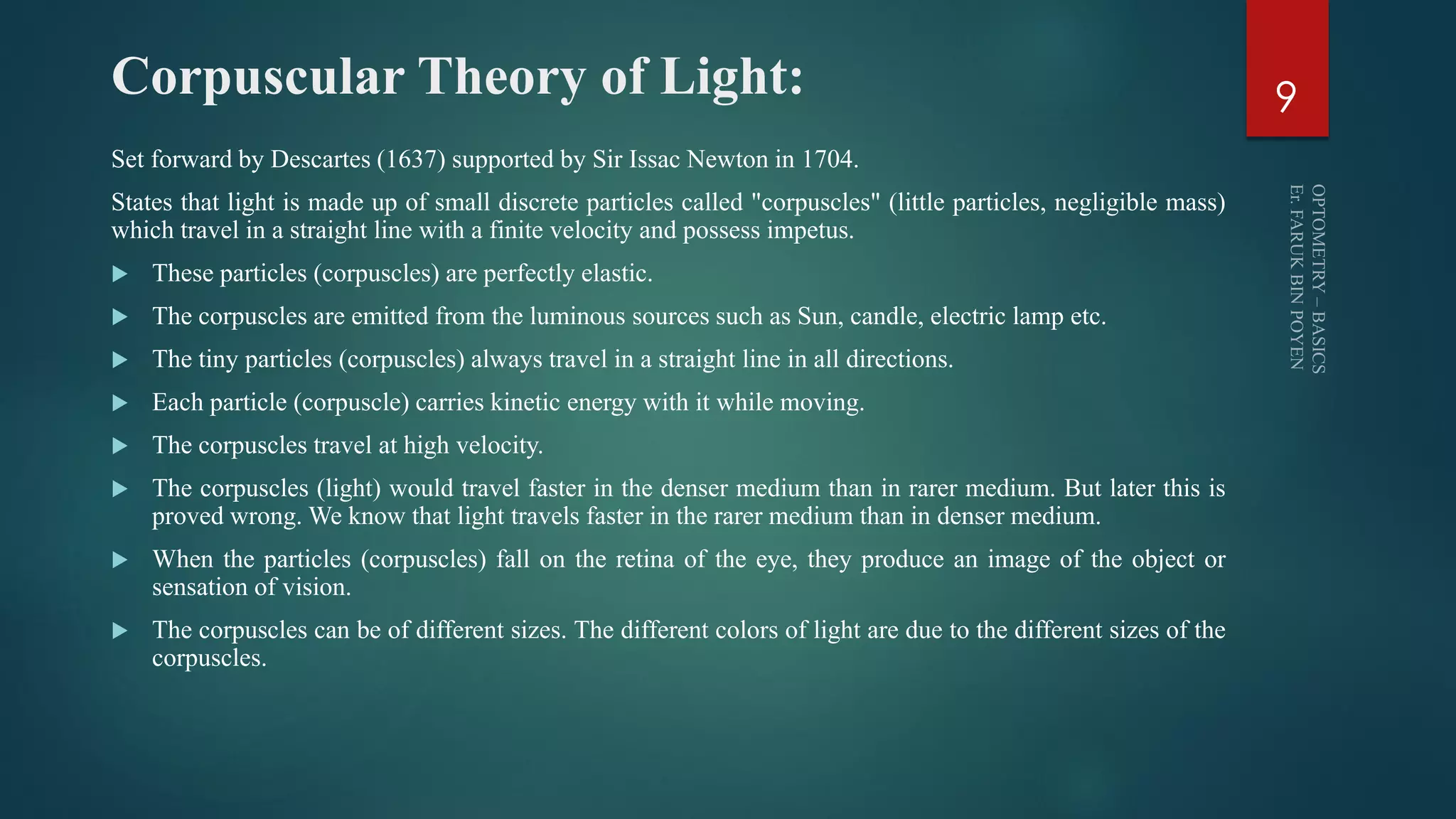 Optical Instrumentation - 2. Basics of Optics | PDF | Physics | Science