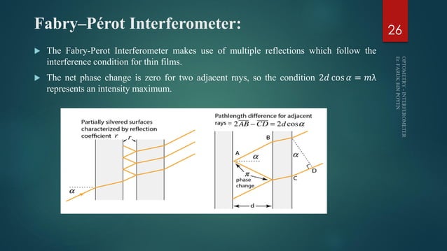Optical Instrumentation 9 Interferometer Pdf