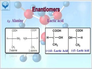 Optical Isomerism (Stereochemistry) BP401T | PPTX