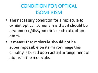 Optical isomerism organic chemistry.pptx