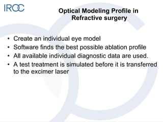 Optical modeling profile | PPT