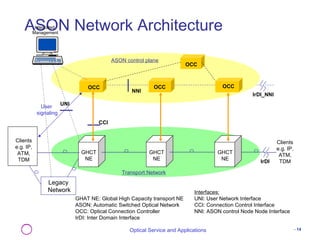 Optical Networks Infrastructure | PPT | Computer Networking | Computing