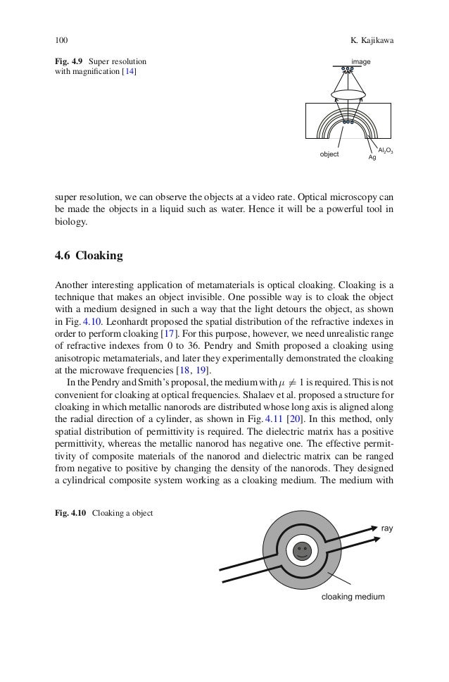 Optical properties of advanced materials