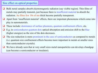 Optical Properties and Quantum Effects in Semiconductors and ...