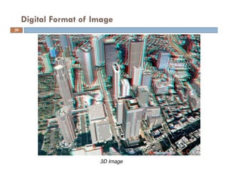 Digital Format of Image
3D Image
20
 