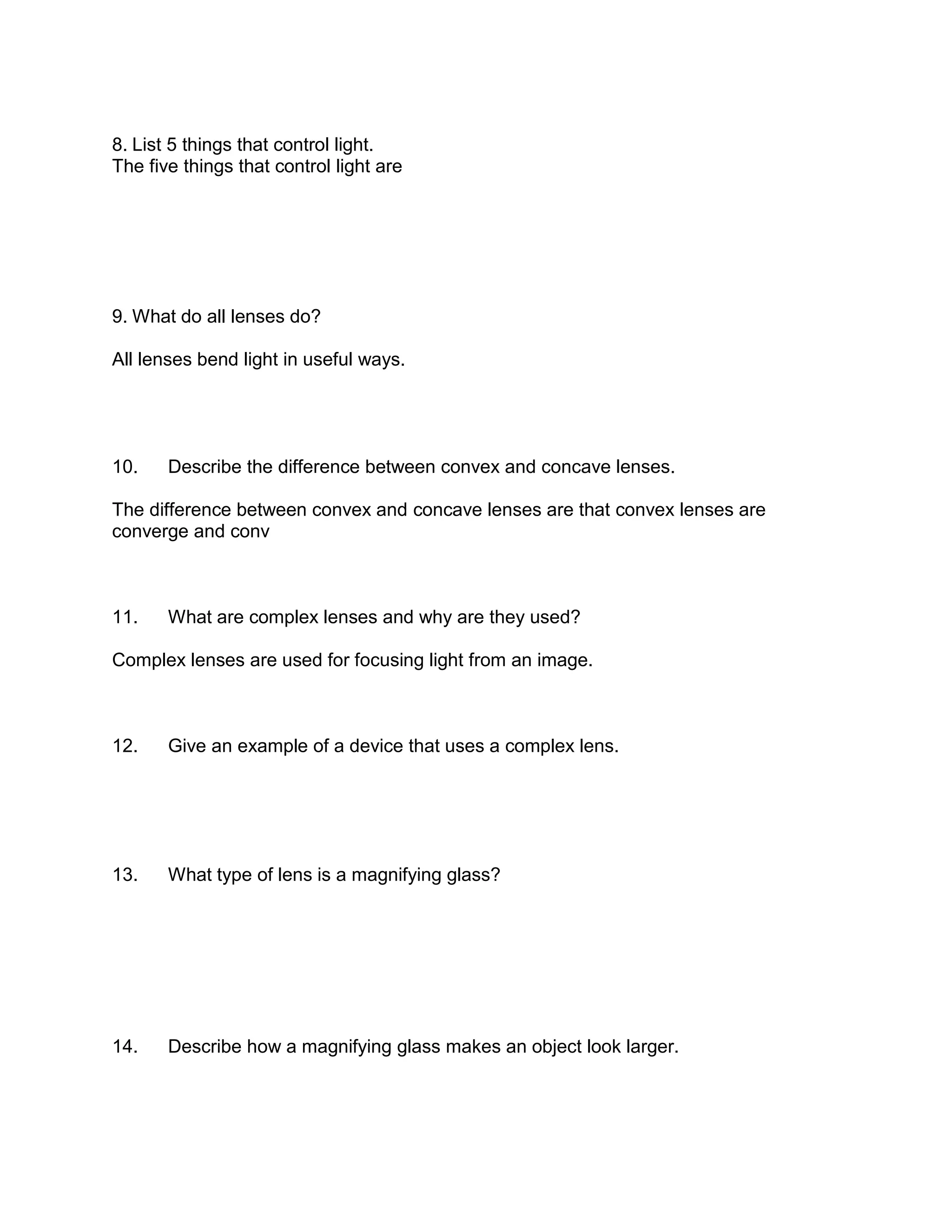 Optic Assignment DOCX Optic assignment docx