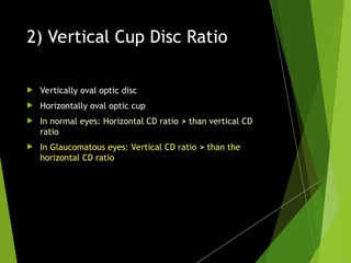 Comprehensive Optic Disc Assessment for Glaucoma Diagnosis and ...