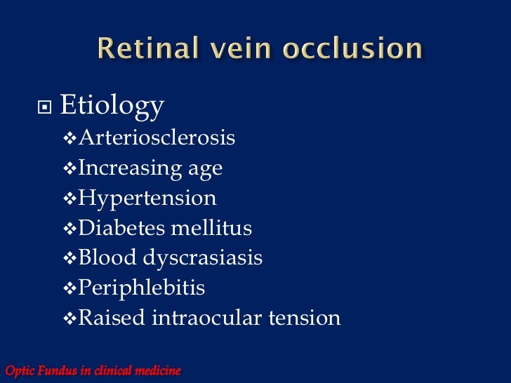 Optic fundus in clinical medicine