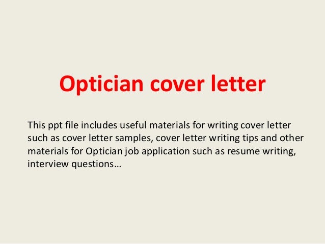 optician cover letter art director cover letter samples