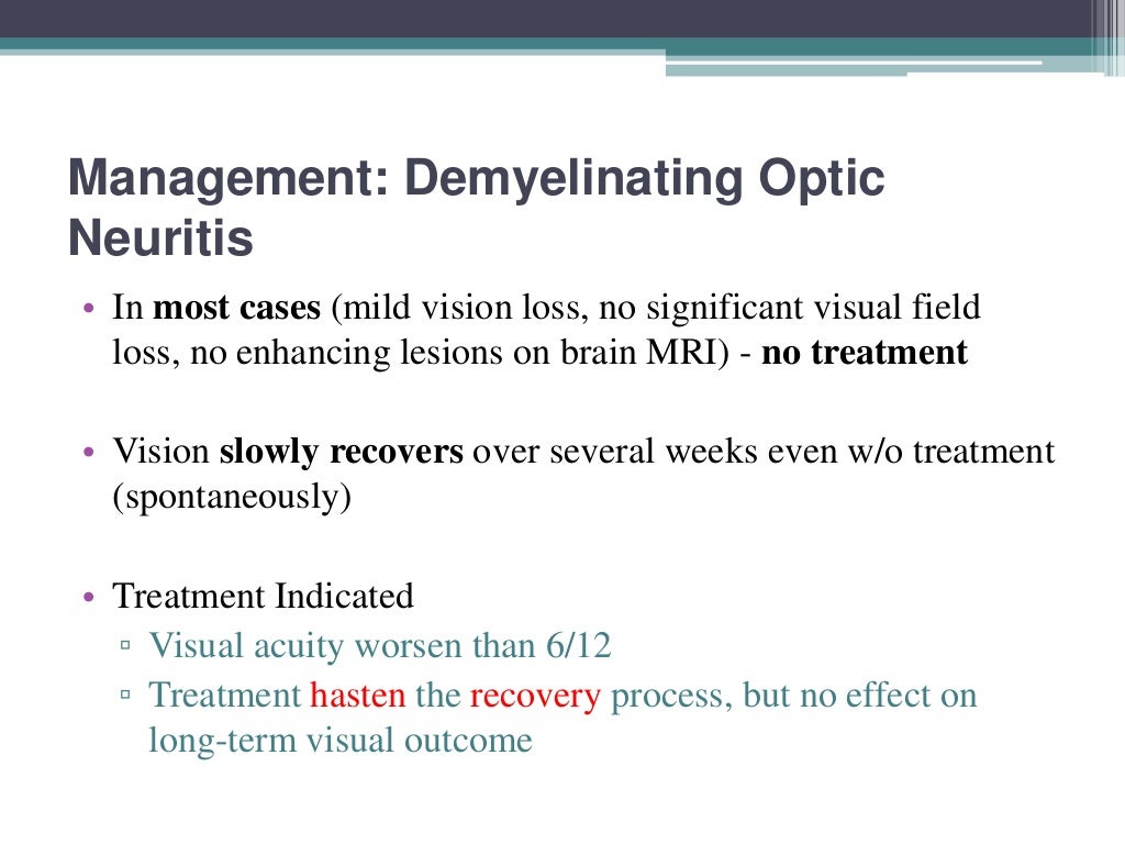 Optic neuritis