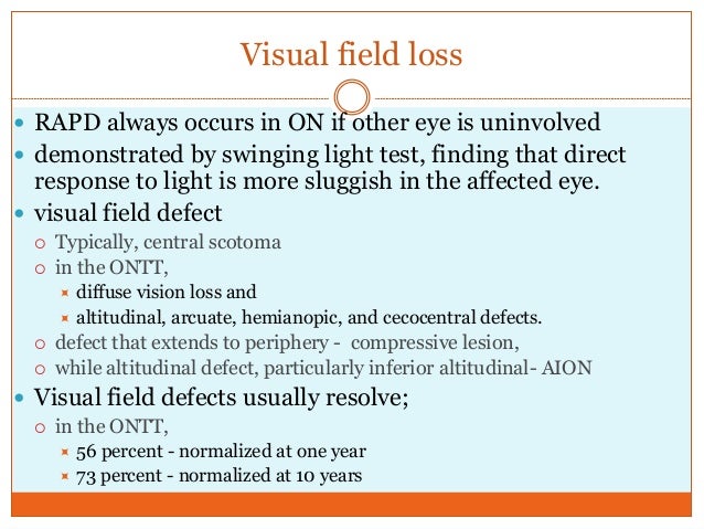 Neuropathy and ocb