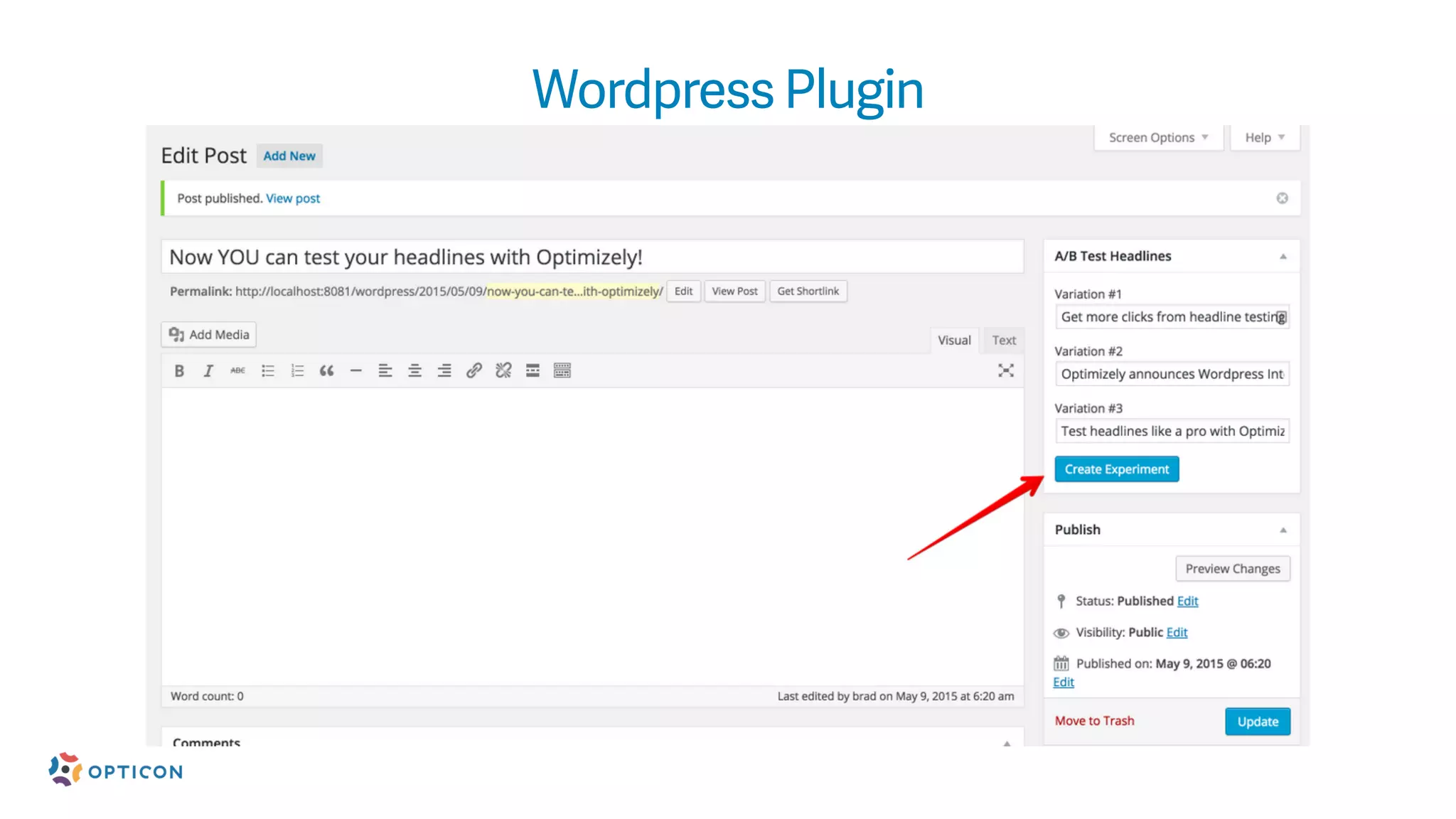 Wordpress Plugin
 