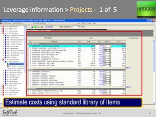 Opticon - Construction ERP Overview presentation | PPSX