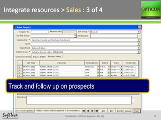 Opticon - Construction ERP Overview presentation | PPSX