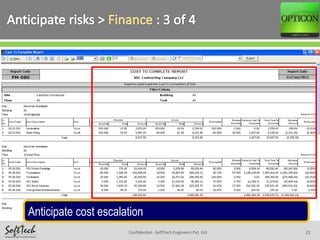 Opticon - Construction ERP Overview presentation | PPSX
