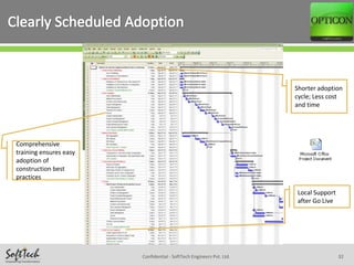 Opticon - Construction ERP Overview presentation | PPSX