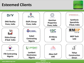 OPTICON™ - Comprehensive Construction ERP | PPTX
