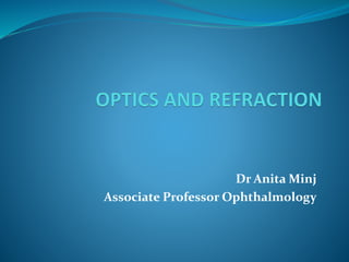 Dr Anita Minj
Associate Professor Ophthalmology
 