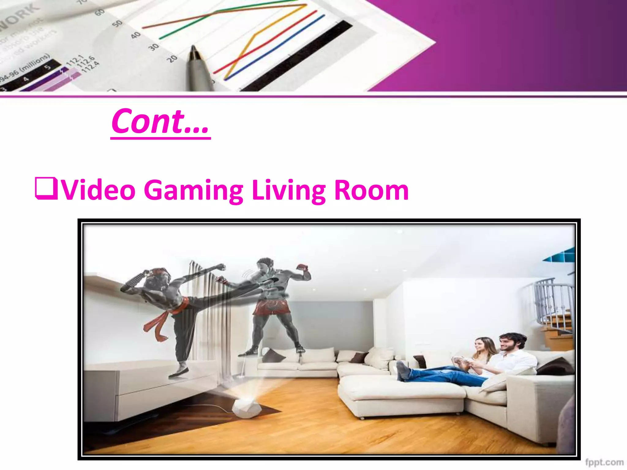 Cont…
Video Gaming Living Room
 