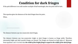 Parallel Fringe Optics Theories of light Newton corpuscular | PPTX