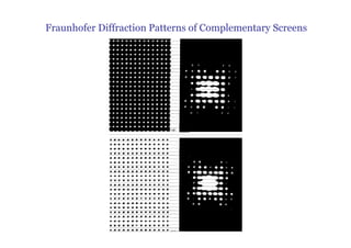 optics-diffraction --fraunhofer and fresnel diffraction | PDF