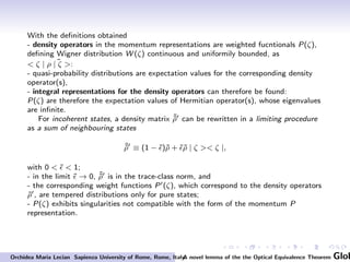 A novel lemma of the Optical Equivalence Theorem