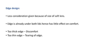 Optics and design of soft contact lens.pptx
