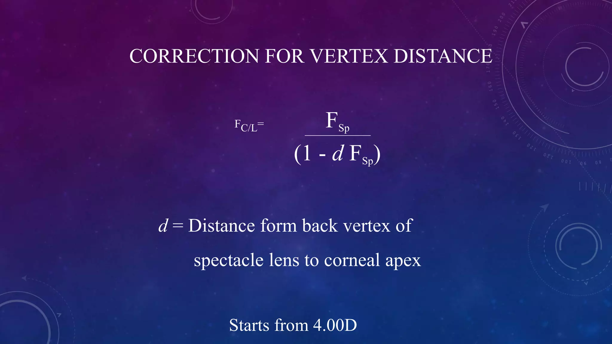 OPTICS OF CONTACT LENSES | PPTX