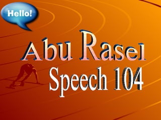 Abu Rasel Speech 104 